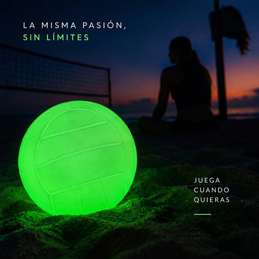 Balón de volley luminoso